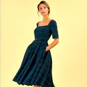 The Pretty Dress Company Gigi Tartan Dress